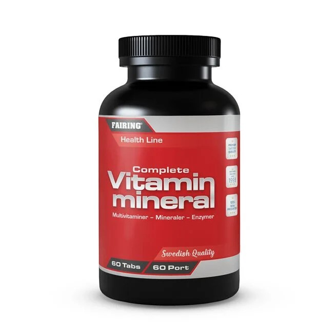 Complete vitamin & mineral, 60 tabs