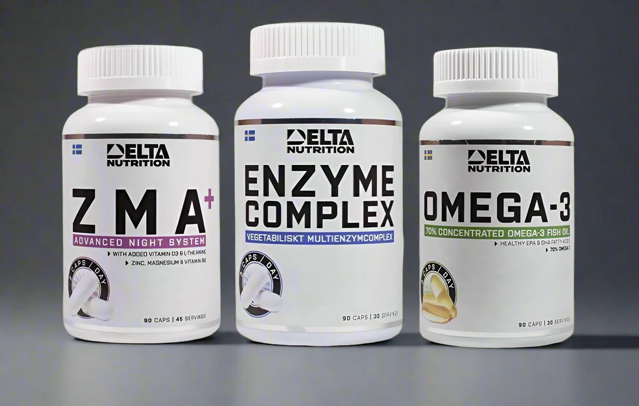 ZMA, Enzyme Complex, Omega-3