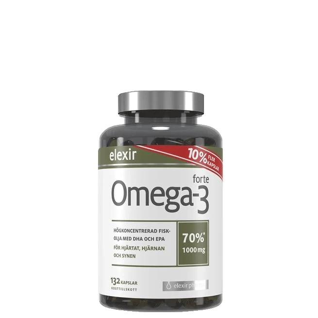 Omega-3 forte 1000 mg 132 kapslar